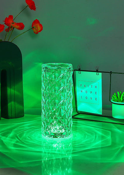 16 Color Changing Crystal LED Table Lamp