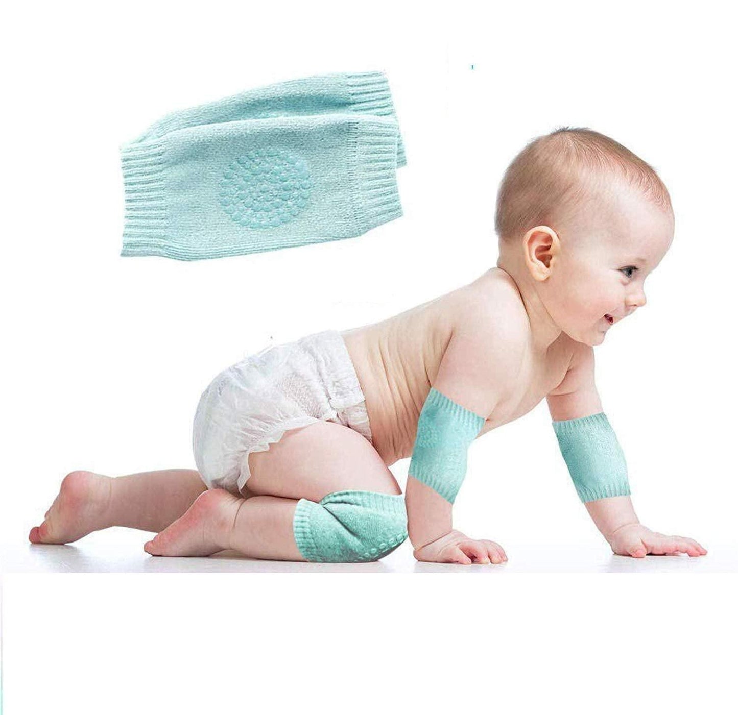 Baby Protection Kit Combo: Head Cap, Shower Cap, Knee Cap