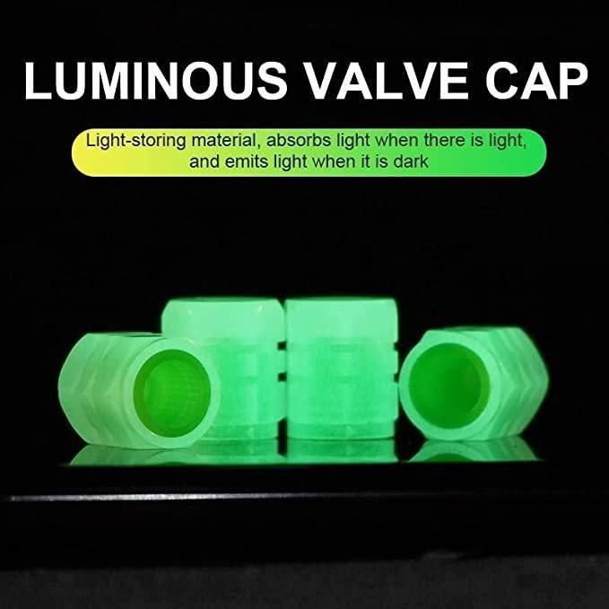 Universal Silicone Luminous Tyre Caps